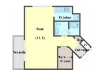 6階の間取り図