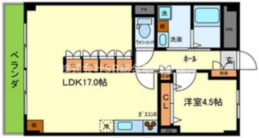 5階の間取り図