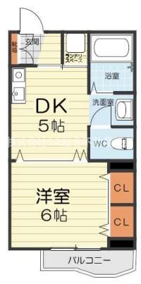4階の間取り図