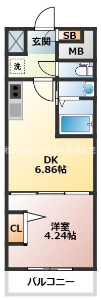 3階の間取り図