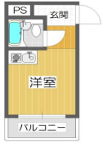 2階の間取り図