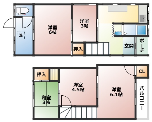 広めの間取りです！！