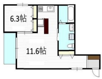 1階の間取り図