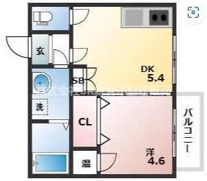 1階の間取り図