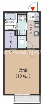 2階の間取り図
