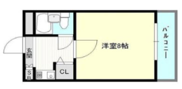 2階の間取り図