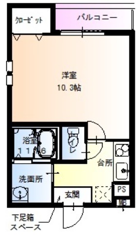 3階の間取り図