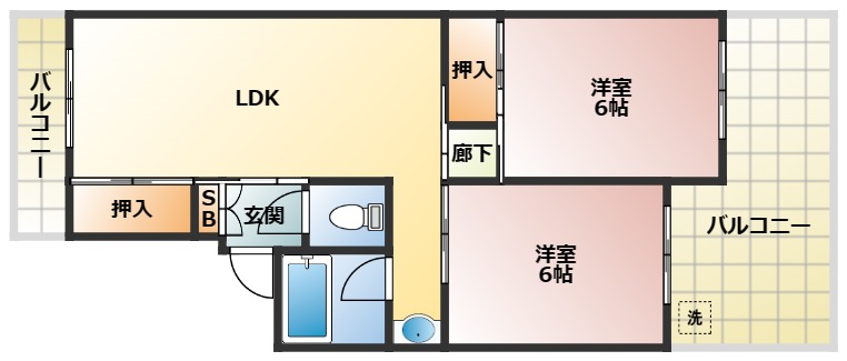 広めの間取りです！！