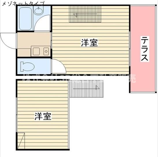 広めの間取りです！！メゾネット部分も洋室もすごく広いです！！！