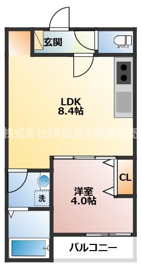 全室洋室で使いやすい間取りです！！
