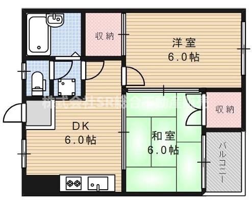 3階の間取り図