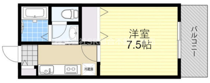 6階の間取り図