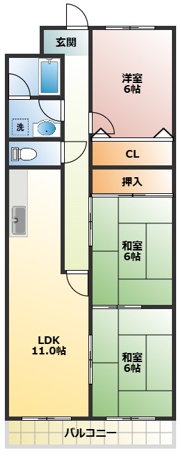 10階の間取り図