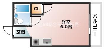 2階の間取り図