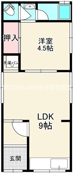 -階の間取り図