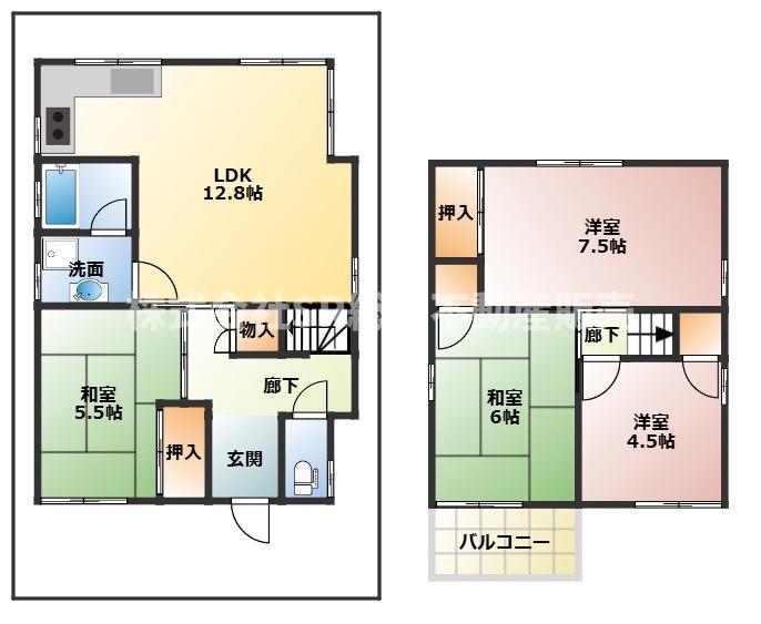 全居室振分けタイプです♪