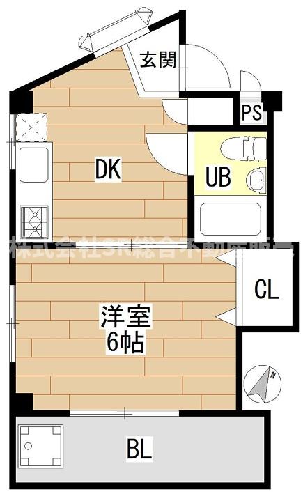 2階の間取り図