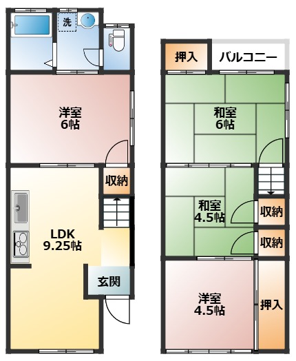 ファミリー様にオススメです♪ 全居室収納有で使いやすい間取りです！