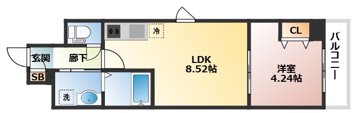使いやすい間取りです♪