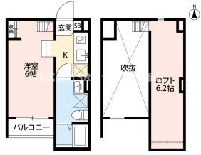 2階の間取り図
