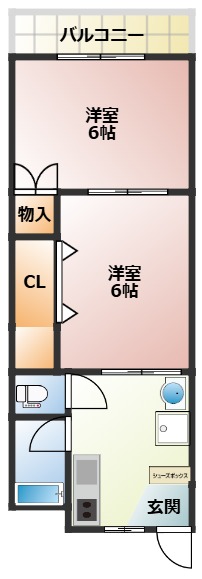 3階の間取り図