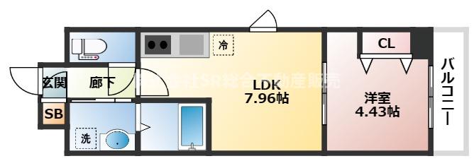3階の間取り図