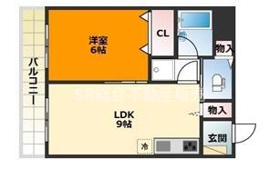 3階の間取り図