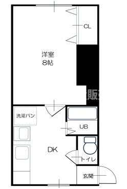 2階の間取り図