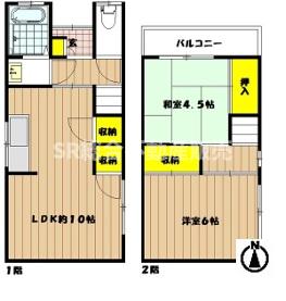 -階の間取り図