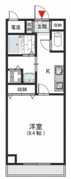 4階の間取り図