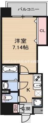 14階の間取り図