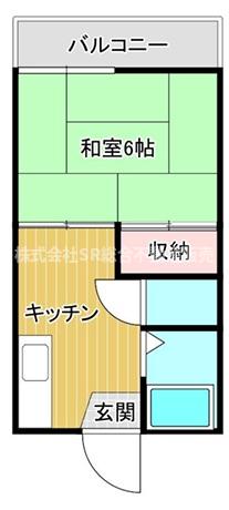 2階の間取り図