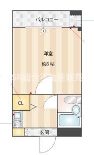 3階の間取り図