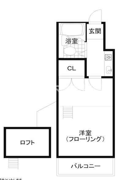 1階の間取り図