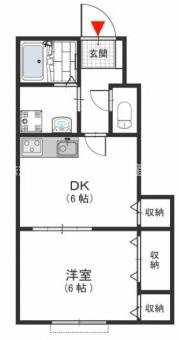 1階の間取り図