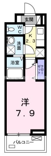 1階の間取り図