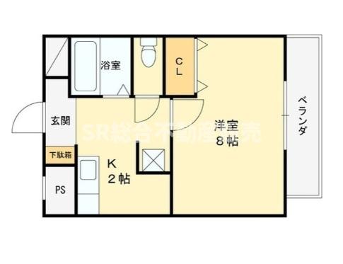 1階の間取り図