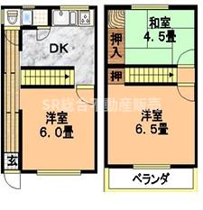 -階の間取り図