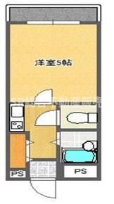 6階の間取り図