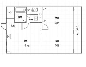 3階の間取り図