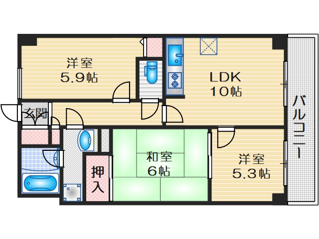 間取図