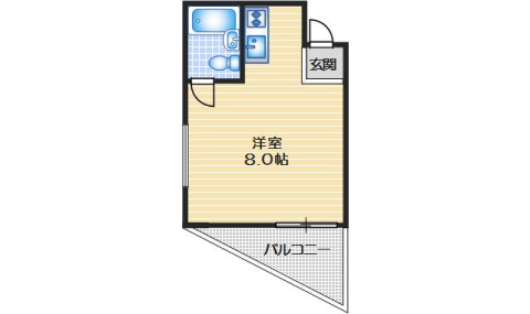 2階の間取り図