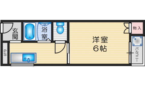 2階の間取り図