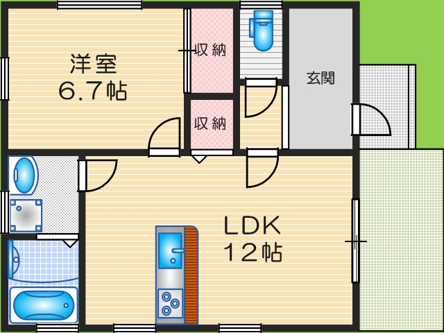 間取図