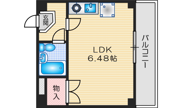 3階の間取り図