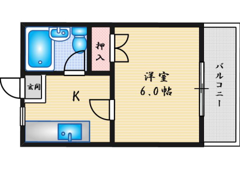 1階の間取り図