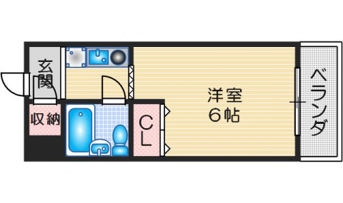 3階の間取り図
