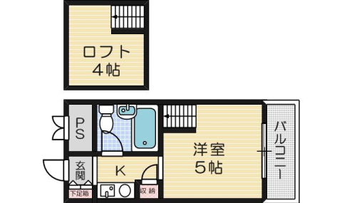 3階の間取り図