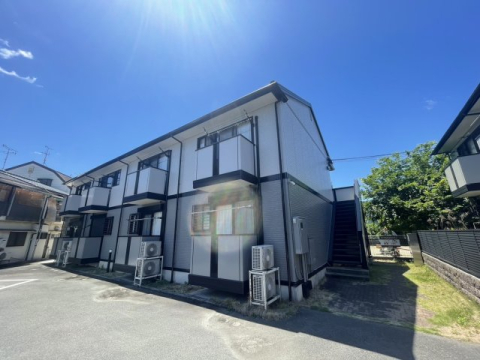 パークサイドヒロツグ　Ａ棟の外観