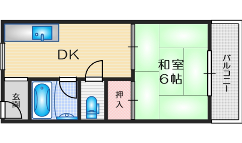 5階の間取り図